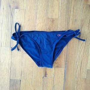 Gilly Hicks Navy Blue Swim Bottoms Sz S